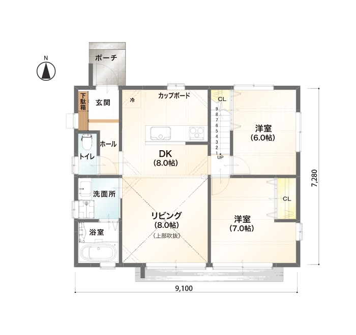 「平屋」暮らしにゆとりが生まれるロフトのある住まい