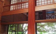 第51回：古民家カフェの杉柱