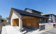 コンパクトな生活動線のモダンな住まい