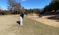 寒波のゴルフ⛳