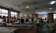 解体作業中＠和魂洋才展示場