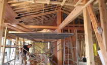 第21回：平屋モデルハウス建築中