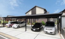 同一敷地内に2家族が集い、お客様をもてなす家（南棟）