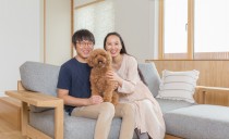 店舗兼用住宅　”働く”が楽しくなる”ペット”と住まう家
