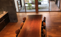 天然木の歩みとお庭の木