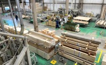 プレカット工場見学