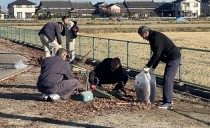 12月9日 元起公園の清掃活動を行いました