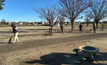 12月15日 元起公園の清掃活動を行いました