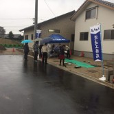 第1回：2棟並んでお引渡し前の建物内覧会