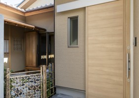 本格茶室のある家
