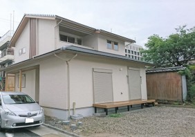 リビングと和室がつながる家