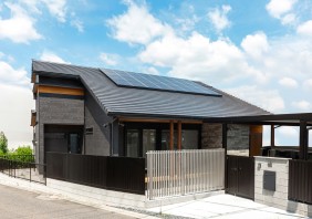 素材の美しさが映える畳リビングのある家