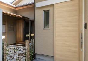 本格茶室のある家