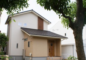 8帖の畳リビングのあるお家