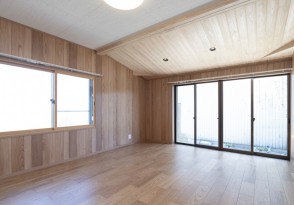 木の素材を活かしたリノベーション