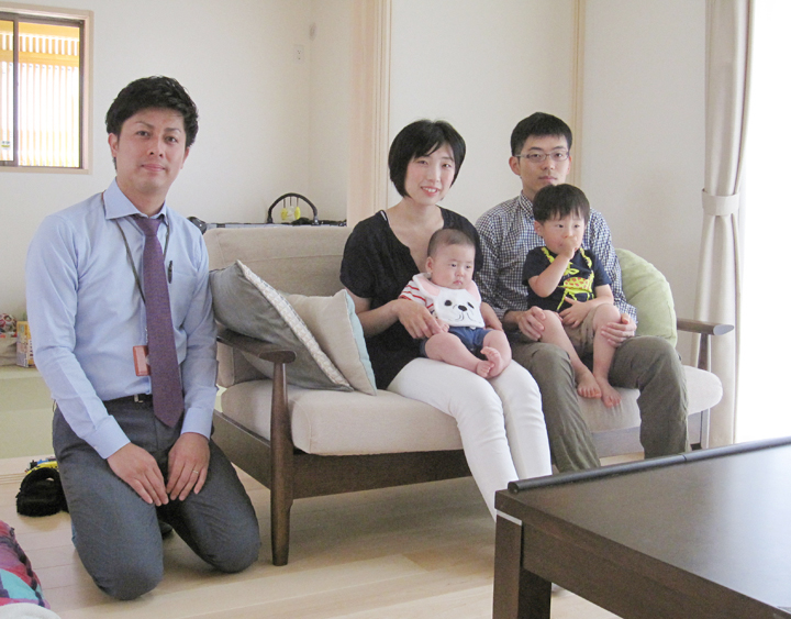 子育て世代が暮らしやすい、間取りにこだわった住まい