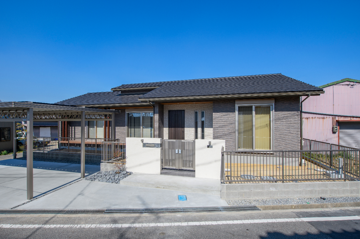ライフスタイルにこだわって建てた平屋
