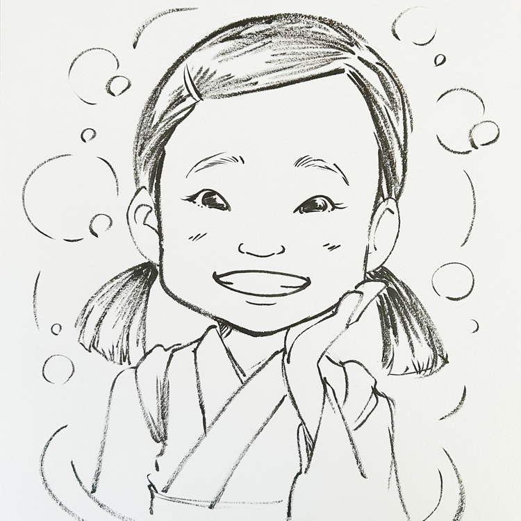似顔絵　サンプル②コピー