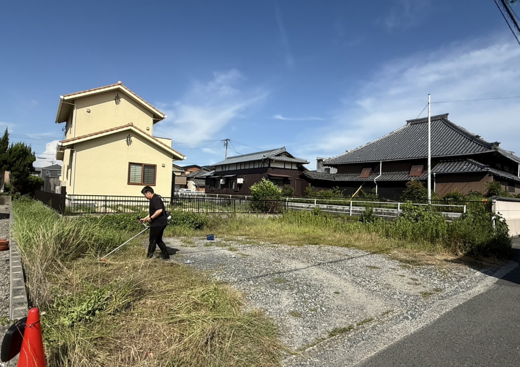 夏場の草刈り🌿